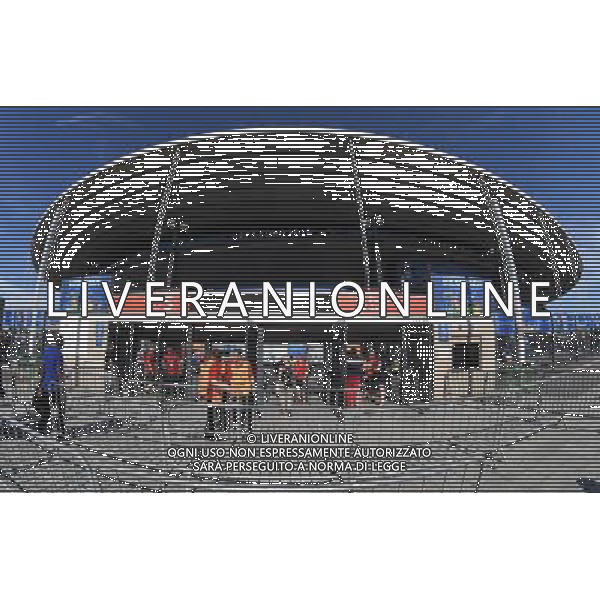 UEFA Francia EURO 2016 Final Tournament Final Parigi Saint-Denis - 10.07.2016 Portogallo-Francia Nella Foto:Apertura dei Gate di Accesso e arrivo dei tifosi /Ph.Vitez-Ag. Aldo Liverani