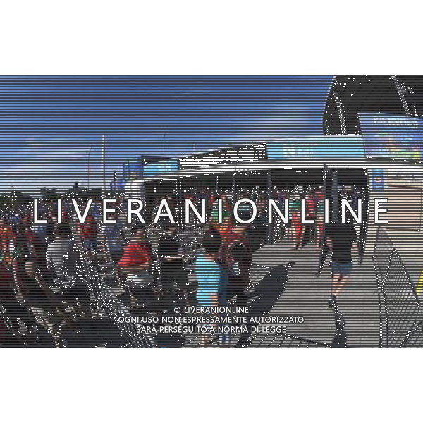 UEFA Francia EURO 2016 Final Tournament Final Parigi Saint-Denis - 10.07.2016 Portogallo-Francia Nella Foto:Apertura dei Gate di Accesso e arrivo dei tifosi /Ph.Vitez-Ag. Aldo Liverani