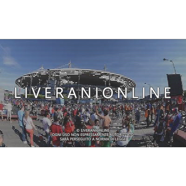 UEFA Francia EURO 2016 Final Tournament Final Parigi Saint-Denis - 10.07.2016 Portogallo-Francia Nella Foto:Apertura dei Gate di Accesso e arrivo dei tifosi /Ph.Vitez-Ag. Aldo Liverani