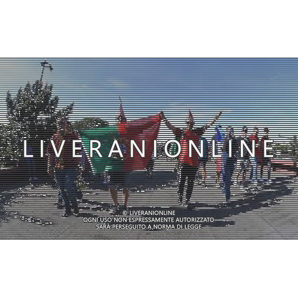 UEFA Francia EURO 2016 Final Tournament Final Parigi Saint-Denis - 10.07.2016 Portogallo-Francia Nella Foto:Apertura dei Gate di Accesso e arrivo dei tifosi /Ph.Vitez-Ag. Aldo Liverani