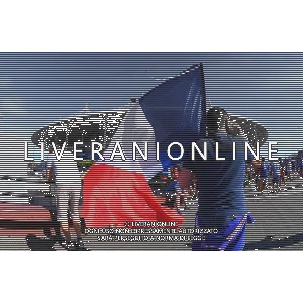 UEFA Francia EURO 2016 Final Tournament Final Parigi Saint-Denis - 10.07.2016 Portogallo-Francia Nella Foto:Apertura dei Gate di Accesso e arrivo dei tifosi /Ph.Vitez-Ag. Aldo Liverani