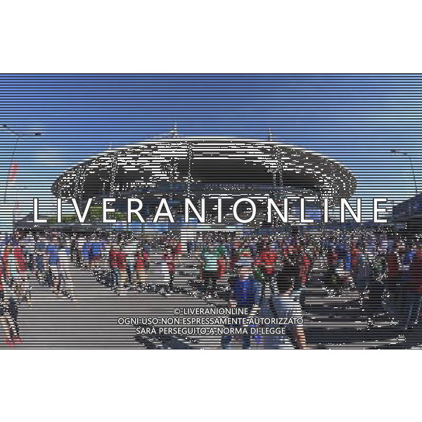 UEFA Francia EURO 2016 Final Tournament Final Parigi Saint-Denis - 10.07.2016 Portogallo-Francia Nella Foto:Apertura dei Gate di Accesso e arrivo dei tifosi /Ph.Vitez-Ag. Aldo Liverani