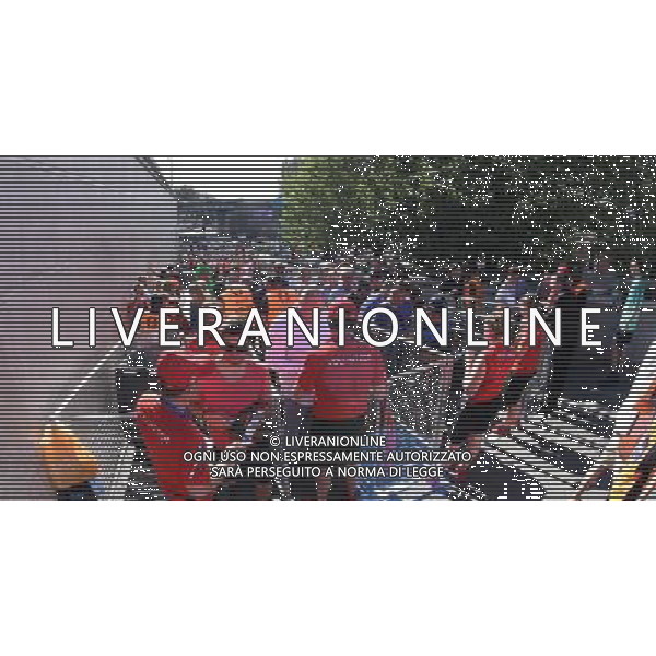 UEFA Francia EURO 2016 Final Tournament Final Parigi Saint-Denis - 10.07.2016 Portogallo-Francia Nella Foto:Apertura dei Gate di Accesso e arrivo dei tifosi prefiltraggio dei tifosi /Ph.Vitez-Ag. Aldo Liverani