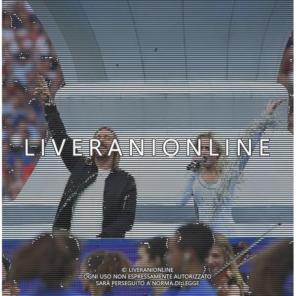 UEFA Francia EURO 2016 Final Tournament Final Parigi Saint-Denis - 10.07.2016 Portogallo-Francia Nella Foto:cerimonia david guetta /Ph.Vitez-Ag. Aldo Liverani