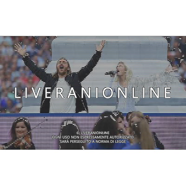 UEFA Francia EURO 2016 Final Tournament Final Parigi Saint-Denis - 10.07.2016 Portogallo-Francia Nella Foto:cerimonia david guetta /Ph.Vitez-Ag. Aldo Liverani