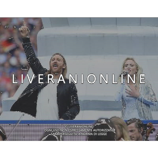 UEFA Francia EURO 2016 Final Tournament Final Parigi Saint-Denis - 10.07.2016 Portogallo-Francia Nella Foto:cerimonia david guetta /Ph.Vitez-Ag. Aldo Liverani