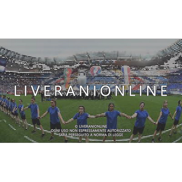 UEFA Francia EURO 2016 Final Tournament Final Parigi Saint-Denis - 10.07.2016 Portogallo-Francia Nella Foto:cerimonia /Ph.Vitez-Ag. Aldo Liverani