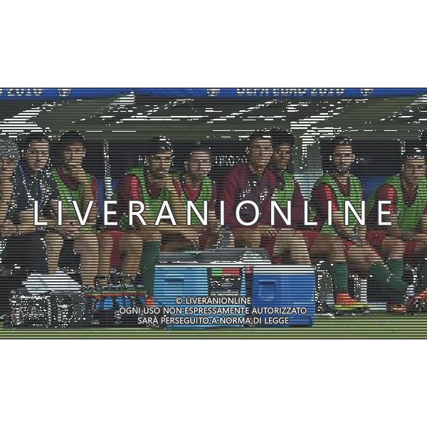 UEFA Francia EURO 2016 Final Tournament Final Parigi Saint-Denis - 10.07.2016 Portogallo-Francia Nella Foto: cristiano ronaldo incita i compagni dalla panchina /Ph.Vitez-Ag. Aldo Liverani