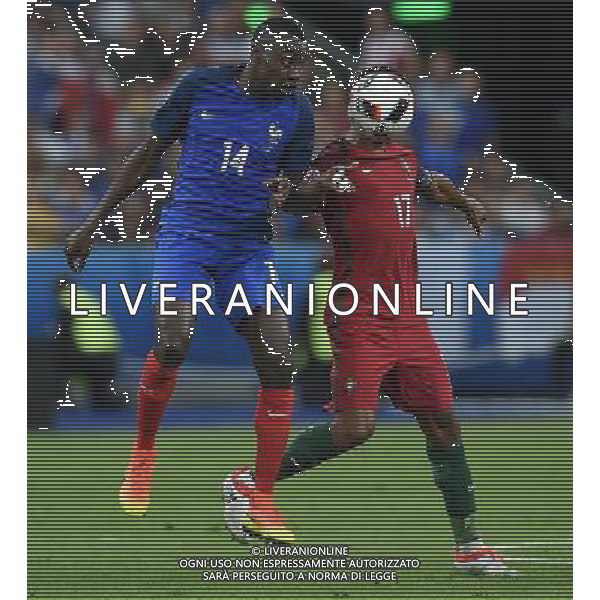 UEFA Francia EURO 2016 Final Tournament Final Parigi Saint-Denis - 10.07.2016 Portogallo-Francia Nella Foto:matuidi nani /Ph.Vitez-Ag. Aldo Liverani