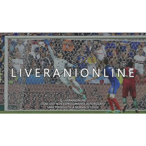 UEFA Francia EURO 2016 Final Tournament Final Parigi Saint-Denis - 10.07.2016 Portogallo-Francia Nella Foto:vierinha colpisce la traversa /Ph.Vitez-Ag. Aldo Liverani