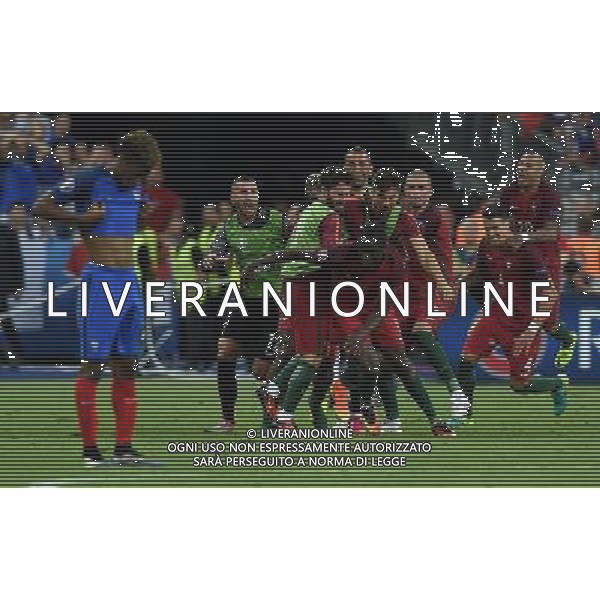 UEFA Francia EURO 2016 Final Tournament Final Parigi Saint-Denis - 10.07.2016 Portogallo-Francia Nella Foto:eder esultanza dopo il gol /Ph.Vitez-Ag. Aldo Liverani