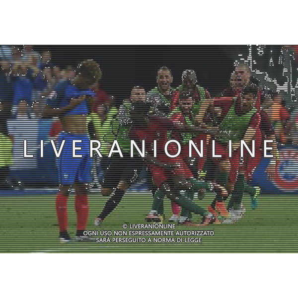 UEFA Francia EURO 2016 Final Tournament Final Parigi Saint-Denis - 10.07.2016 Portogallo-Francia Nella Foto:eder esultanza dopo il gol /Ph.Vitez-Ag. Aldo Liverani