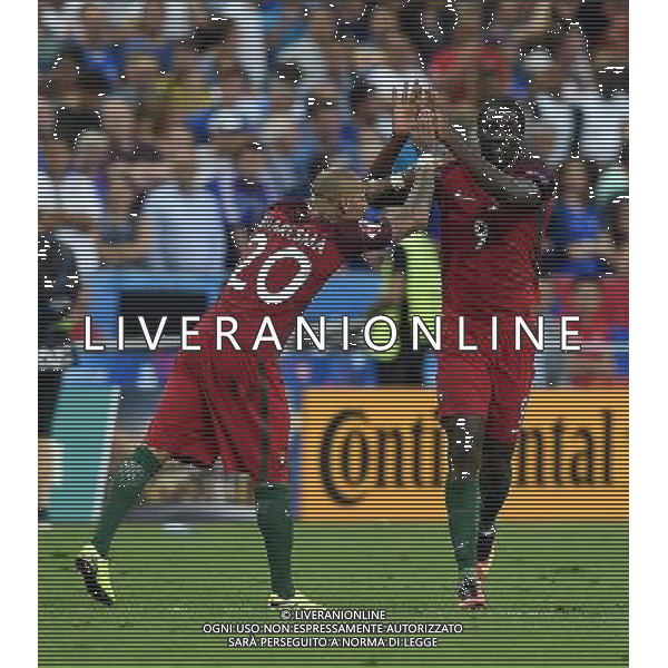 UEFA Francia EURO 2016 Final Tournament Final Parigi Saint-Denis - 10.07.2016 Portogallo-Francia Nella Foto:eder esultanza dopo il gol /Ph.Vitez-Ag. Aldo Liverani