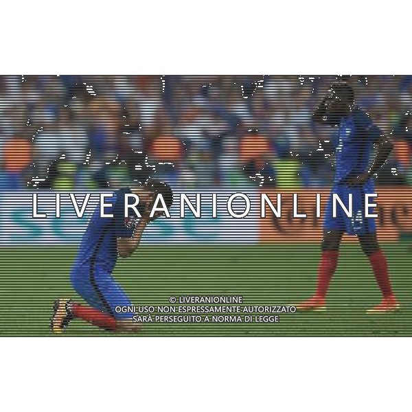 UEFA Francia EURO 2016 Final Tournament Final Parigi Saint-Denis - 10.07.2016 Portogallo-Francia Nella Foto:delusione gignac /Ph.Vitez-Ag. Aldo Liverani