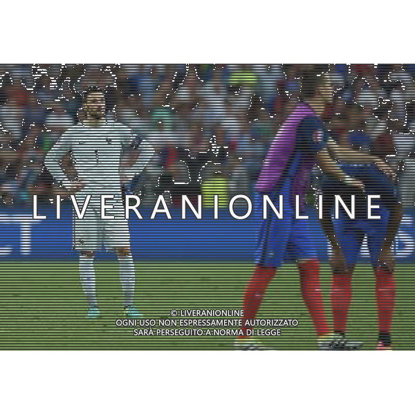 UEFA Francia EURO 2016 Final Tournament Final Parigi Saint-Denis - 10.07.2016 Portogallo-Francia Nella Foto:delusione di lloris /Ph.Vitez-Ag. Aldo Liverani