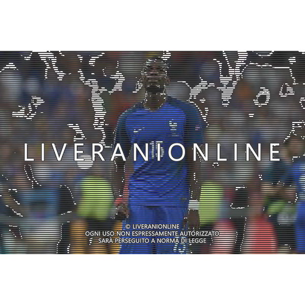 UEFA Francia EURO 2016 Final Tournament Final Parigi Saint-Denis - 10.07.2016 Portogallo-Francia Nella Foto:delusione di paul pogba /Ph.Vitez-Ag. Aldo Liverani