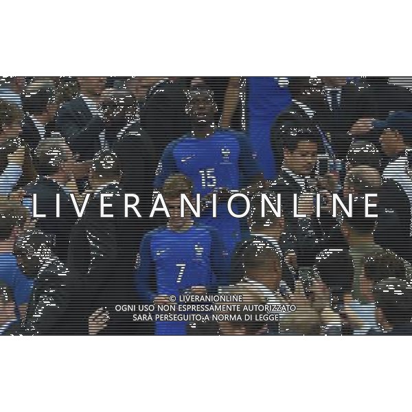 UEFA Francia EURO 2016 Final Tournament Final Parigi Saint-Denis - 10.07.2016 Portogallo-Francia Nella Foto:delusione di paul pogba e griezmann /Ph.Vitez-Ag. Aldo Liverani