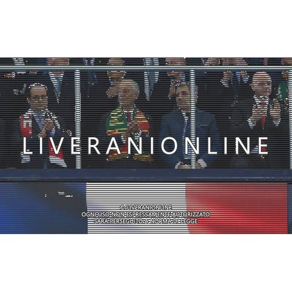 UEFA Francia EURO 2016 Final Tournament Final Parigi Saint-Denis - 10.07.2016 Portogallo-Francia Nella Foto:Tribuna Autorita\' Hollande Infantino /Ph.Vitez-Ag. Aldo Liverani