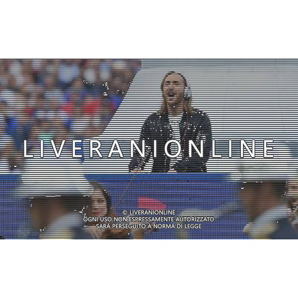 UEFA Francia EURO 2016 Final Tournament Final Parigi Saint-Denis - 10.07.2016 Portogallo-Francia Nella Foto:David Guetta /Ph.Vitez-Ag. Aldo Liverani