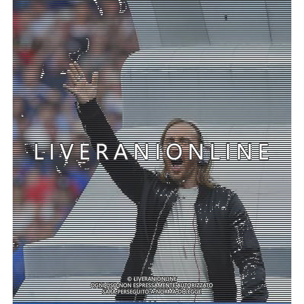 UEFA Francia EURO 2016 Final Tournament Final Parigi Saint-Denis - 10.07.2016 Portogallo-Francia Nella Foto:David Guetta /Ph.Vitez-Ag. Aldo Liverani