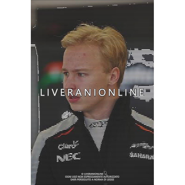 Nikita Mazepin (RUS) Sahara Force India F1 Team Development Driver. 12.07.2016. Formula One In-Season Testing, Day One, Silverstone, England. Tuesday. AG ALDO LIVERANI SAS ONLY ITALY