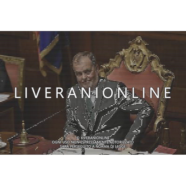 Palazzo Madama Voto finale sulla legge annuale mercato e concorrenza - Roma - 13.07.2016 - nella foto: Roberto Calderoli / Ph. Corradetti - AG ALDO LIVERANI SAS
