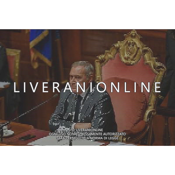 Palazzo Madama Voto finale sulla legge annuale mercato e concorrenza - Roma - 13.07.2016 - nella foto: Piero Grasso / Ph. Corradetti - AG ALDO LIVERANI SAS
