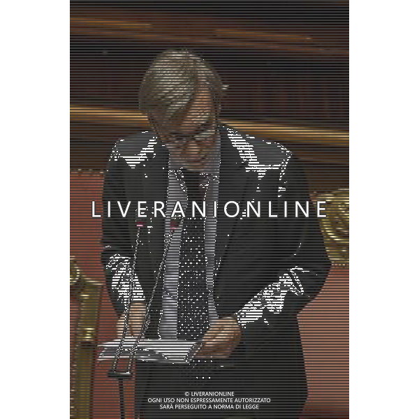 Palazzo Madama Informativa del ministro Graziano Delrio sul disastro ferroviario avvenuto in Puglia - Roma - 13.07.2016 - nella foto: Graziano Delrio / Ph. Corradetti - AG ALDO LIVERANI SAS