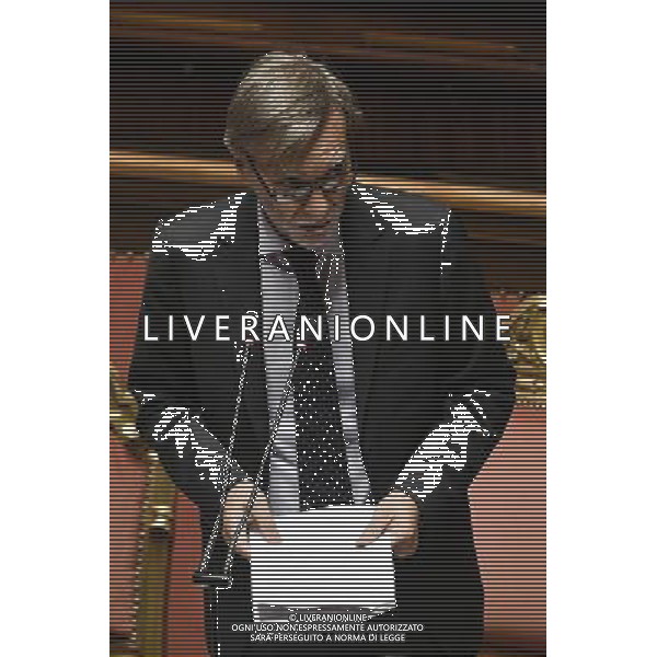 Palazzo Madama Informativa del ministro Graziano Delrio sul disastro ferroviario avvenuto in Puglia - Roma - 13.07.2016 - nella foto: Graziano Delrio / Ph. Corradetti - AG ALDO LIVERANI SAS