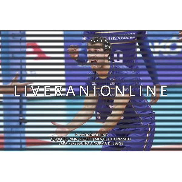 13.07.2016 KRAKOW SIATKOWKA MEZCZYZN LIGA SWIATOWA 2016 TURNIEJ FINALOWY FIVB VOLLEYBALL WORLD LEAGUE FINAL SIX 2016 MECZ POLSKA - FRANCJA ( Poland - France ) N/Z TREVOR CLEVENOT RADOSC EMOCJE FOT MACIEJ GOCLON / FOTONEWS / NEWSPIX.PL --- Newspix.pl *** Local Caption *** www.newspix.pl mail us: info@newspix.pl call us: 0048 022 23 22 222 --- Polish Picture Agency by Ringier Axel Springer Poland