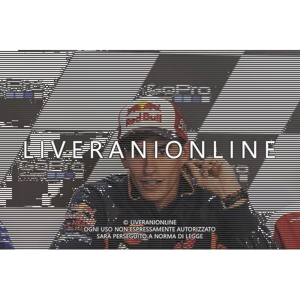 14.07.2016. Sachsenring, Germania.Marc Marquez durante la conferenza stampa. - Motomondiale Gp Sachsenring, Germania Conferenza Stampa 14.07.2016. ©piazzolla/AGENZIA ALDO LIVERANI SAS 