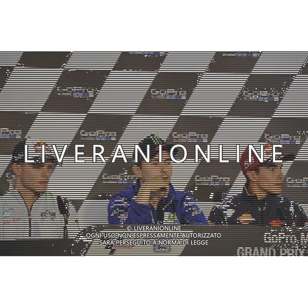 14.07.2016. Sachsenring, Germania.Scott Redding, Jorge Lorenzo e Marc Marquez durante la conferenza stampa. - Motomondiale Gp Sachsenring, Germania Conferenza Stampa 14.07.2016. ©piazzolla/AGENZIA ALDO LIVERANI SAS 