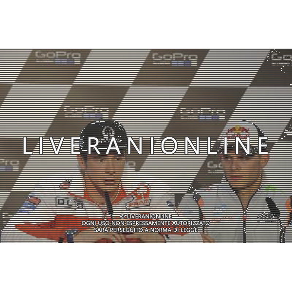 14.07.2016. Sachsenring, Germania. Scott Redding e Stefan Bradl durante la conferenza stampa. - Motomondiale Gp Sachsenring, Germania Conferenza Stampa 14.07.2016. ©piazzolla/AGENZIA ALDO LIVERANI SAS 