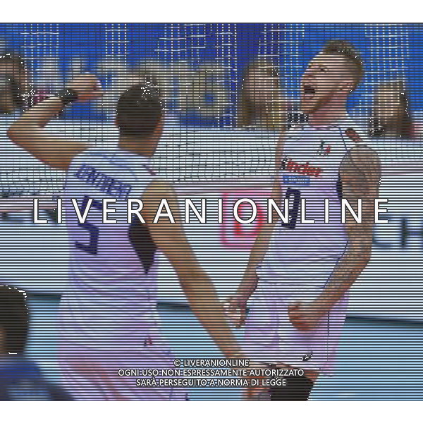 2016.07.14 Krakow Siatkowka mezczyzn Liga Swiatowa 2016 Finaly Wlochy - USA N/z Osmany Juantorena (ITA) Ivan Zaytsev (ITA) Foto Lukasz Laskowski / PressFocus 2016.07.14 Krakow FIVB Volleyball World League Finals Italy vs USA Osmany Juantorena (ITA) Ivan Zaytsev (ITA) Credit: Lukasz Laskowski / PressFocus / NEWSPIX.PL AG ALDO LIVERANI SAS ONLY ITALY