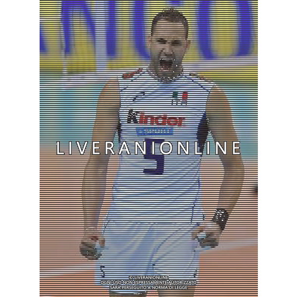 2016.07.14 Krakow Siatkowka mezczyzn Liga Swiatowa 2016 Finaly Wlochy - USA N/z Osmany Juantorena (ITA) Foto Lukasz Laskowski / PressFocus 2016.07.14 Krakow FIVB Volleyball World League Finals Italy vs USA Osmany Juantorena (ITA) Credit: Lukasz Laskowski / PressFocus / NEWSPIX.PL AG ALDO LIVERANI SAS ONLY ITALY
