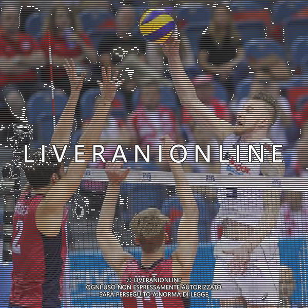 14.07.2016 KRAKOW SIATKOWKA MEZCZYZN LIGA SWIATOWA 2016 TURNIEJ FINALOWY FIVB VOLLEYBALL WORLD LEAGUE FINAL SIX 2016 MECZ USA - WLOCHY ( USA - Italy ) N/Z IVAN ZAYTSEV FOT MACIEJ GOCLON / FOTONEWS / NEWSPIX.PL --- Newspix.pl AG ALDO LIVERANI SAS ONLY ITALY