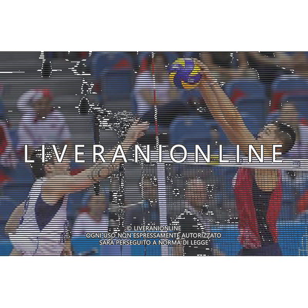 14.07.2016 KRAKOW SIATKOWKA MEZCZYZN LIGA SWIATOWA 2016 TURNIEJ FINALOWY FIVB VOLLEYBALL WORLD LEAGUE FINAL SIX 2016 MECZ USA - WLOCHY ( USA - Italy ) N/Z MICAH CHRISTENSON FOT MACIEJ GOCLON / FOTONEWS / NEWSPIX.PL --- Newspix.pl AG ALDO LIVERANI SAS ONLY ITALY