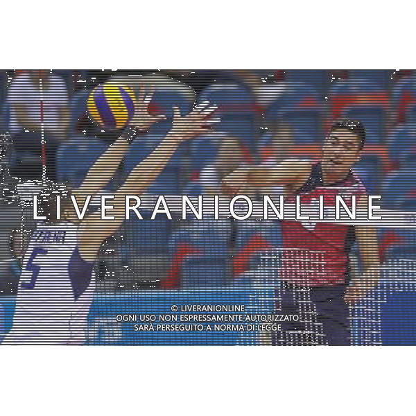 14.07.2016 KRAKOW SIATKOWKA MEZCZYZN LIGA SWIATOWA 2016 TURNIEJ FINALOWY FIVB VOLLEYBALL WORLD LEAGUE FINAL SIX 2016 MECZ USA - WLOCHY ( USA - Italy ) N/Z TAYLOR SANDER FOT MACIEJ GOCLON / FOTONEWS / NEWSPIX.PL --- Newspix.pl AG ALDO LIVERANI SAS ONLY ITALY