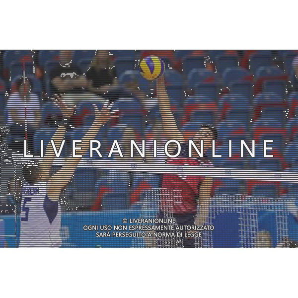 14.07.2016 KRAKOW SIATKOWKA MEZCZYZN LIGA SWIATOWA 2016 TURNIEJ FINALOWY FIVB VOLLEYBALL WORLD LEAGUE FINAL SIX 2016 MECZ USA - WLOCHY ( USA - Italy ) N/Z TAYLOR SANDER FOT MACIEJ GOCLON / FOTONEWS / NEWSPIX.PL --- Newspix.pl AG ALDO LIVERANI SAS ONLY ITALY