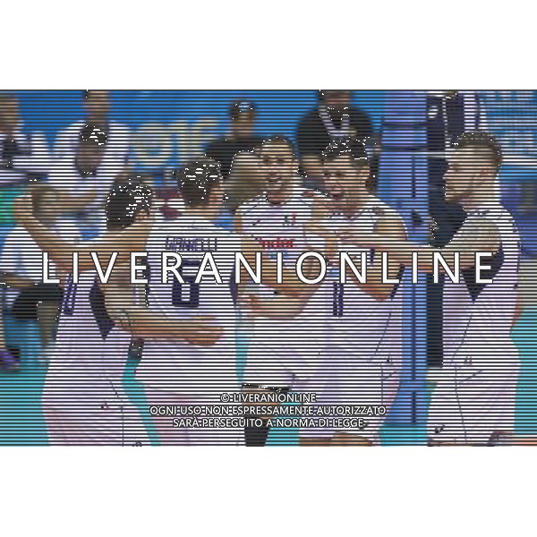 14.07.2016 KRAKOW SIATKOWKA MEZCZYZN LIGA SWIATOWA 2016 TURNIEJ FINALOWY FIVB VOLLEYBALL WORLD LEAGUE FINAL SIX 2016 MECZ USA - WLOCHY ( USA - Italy ) N/Z SIMONE BUTI OSMANY JUANTORENA IVAN ZAYTSEV RADOSC EMOCJE FOT MACIEJ GOCLON / FOTONEWS / NEWSPIX.PL --- Newspix.pl AG ALDO LIVERANI SAS ONLY ITALY