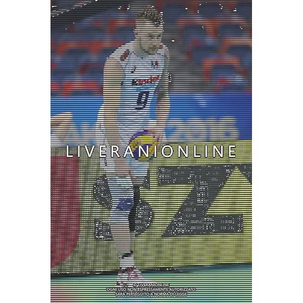 14.07.2016 KRAKOW SIATKOWKA MEZCZYZN LIGA SWIATOWA 2016 TURNIEJ FINALOWY FIVB VOLLEYBALL WORLD LEAGUE FINAL SIX 2016 MECZ USA - WLOCHY ( USA - Italy ) N/Z IVAN ZAYTSEV SYLWETKA FOT MACIEJ GOCLON / FOTONEWS / NEWSPIX.PL --- Newspix.pl AG ALDO LIVERANI SAS ONLY ITALY