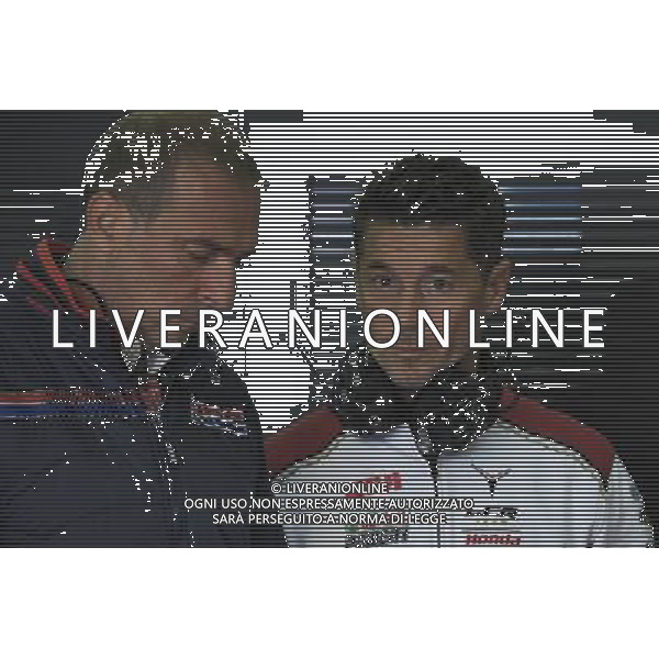 15.07.2016. Sachsenring, Germania.Livio Suppo e Lucio Cecchinello. FOTO G. PIAZZOLLA-AG ALDO LIVERANI SAS
