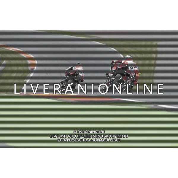 15.07.2016. Sachsenring, Germania. Scott Redding e Danilo Petrucci (Pramac) durante le libere. FOTO G. PIAZZOLLA-AG ALDO LIVERANI SAS