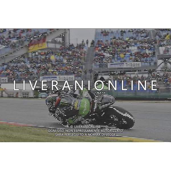 15.07.2016. Sachsenring, Germania.Pol Espargaro (Monster Yamaha Tech 3) durante le libere. FOTO G. PIAZZOLLA-AG ALDO LIVERANI SAS