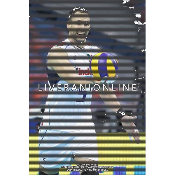 14.07.2016 KRAKOW SIATKOWKA MEZCZYZN LIGA SWIATOWA 2016 TURNIEJ FINALOWY FIVB VOLLEYBALL WORLD LEAGUE FINAL SIX 2016 MECZ USA - WLOCHY ( USA - Italy ) N/Z OSMANY JUANTORENA SYLWETKA FOT MACIEJ GOCLON / FOTONEWS / NEWSPIX.PL --- Newspix.pl /AGENZIA ALDO LIVERANI SAS - ITALY ONLY EDITORIAL USE ONLY USA - ITALIA Volley Men World League 2016 torneo finale FIVB VOLLEY WORLD LEAGUE FINAL SIX 2016 - CRACOVIA 14/07/2016 *** Local Caption *** www.newspix.pl mail us: info@newspix.pl call us: 0048 022 23 22 222 --- Polish Picture Agency by Ringier Axel Springer Poland