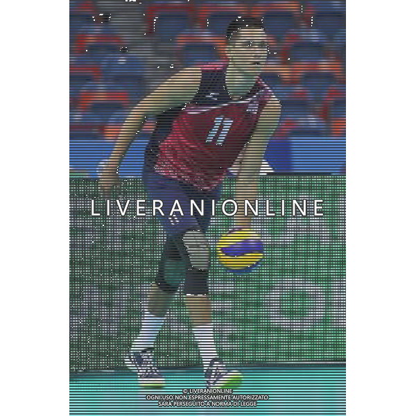 14.07.2016 KRAKOW SIATKOWKA MEZCZYZN LIGA SWIATOWA 2016 TURNIEJ FINALOWY FIVB VOLLEYBALL WORLD LEAGUE FINAL SIX 2016 MECZ USA - WLOCHY ( USA - Italy ) N/Z MICAH CHRISTENSON SYLWETKA FOT MACIEJ GOCLON / FOTONEWS / NEWSPIX.PL --- Newspix.pl /AGENZIA ALDO LIVERANI SAS - ITALY ONLY EDITORIAL USE ONLY USA - ITALIA Volley Men World League 2016 torneo finale FIVB VOLLEY WORLD LEAGUE FINAL SIX 2016 - CRACOVIA 14/07/2016 *** Local Caption *** www.newspix.pl mail us: info@newspix.pl call us: 0048 022 23 22 222 --- Polish Picture Agency by Ringier Axel Springer Poland