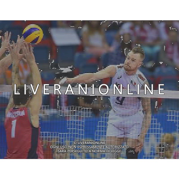 2016.07.14 Krakow Siatkowka mezczyzn Liga Swiatowa 2016 Finaly Wlochy - USA N/z Ivan Zaytsev (ITA) Foto Lukasz Laskowski / PressFocus 2016.07.14 Krakow FIVB Volleyball World League Finals Italy vs USA Ivan Zaytsev (ITA) Credit: Lukasz Laskowski / PressFocus / NEWSPIX.PL --- Newspix.pl /AGENZIA ALDO LIVERANI SAS - ITALY ONLY EDITORIAL USE ONLY USA - ITALIA Volley Men World League 2016 torneo finale FIVB VOLLEY WORLD LEAGUE FINAL SIX 2016 - CRACOVIA 14/07/2016 *** Local Caption *** www.newspix.pl mail us: info@newspix.pl call us: 0048 022 23 22 222 --- Polish Picture Agency by Ringier Axel Springer Poland