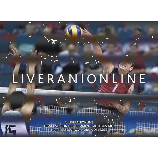2016.07.14 Krakow Siatkowka mezczyzn Liga Swiatowa 2016 Finaly Wlochy - USA N/z Matthew Anderson (USA) Foto Lukasz Laskowski / PressFocus 2016.07.14 Krakow FIVB Volleyball World League Finals Italy vs USA Matthew Anderson (USA) Credit: Lukasz Laskowski / PressFocus / NEWSPIX.PL --- Newspix.pl /AGENZIA ALDO LIVERANI SAS - ITALY ONLY EDITORIAL USE ONLY USA - ITALIA Volley Men World League 2016 torneo finale FIVB VOLLEY WORLD LEAGUE FINAL SIX 2016 - CRACOVIA 14/07/2016 *** Local Caption *** www.newspix.pl mail us: info@newspix.pl call us: 0048 022 23 22 222 --- Polish Picture Agency by Ringier Axel Springer Poland