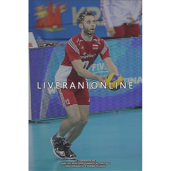 14.07.2016 KRAKOW SIATKOWKA MEZCZYZN LIGA SWIATOWA 2016 TURNIEJ FINALOWY FIVB VOLLEYBALL WORLD LEAGUE FINAL SIX 2016 MECZ POLSKA - SERBIA ( Poland - Serbia ) N/Z GRZEGORZ LOMACZ SYLWETKA FOT MACIEJ GOCLON / FOTONEWS / NEWSPIX.PL --- Newspix.pl /AGENZIA ALDO LIVERANI SAS - ONLY ITALY - EDITORIAL USE ONLY - POLONIA - SERBIA Volley Men World League 2016 torneo finale FIVB VOLLEY WORLD LEAGUE FINAL SIX 2016 - CRACOVIA 14/07/2016 *** Local Caption *** www.newspix.pl mail us: info@newspix.pl call us: 0048 022 23 22 222 --- Polish Picture Agency by Ringier Axel Springer Poland