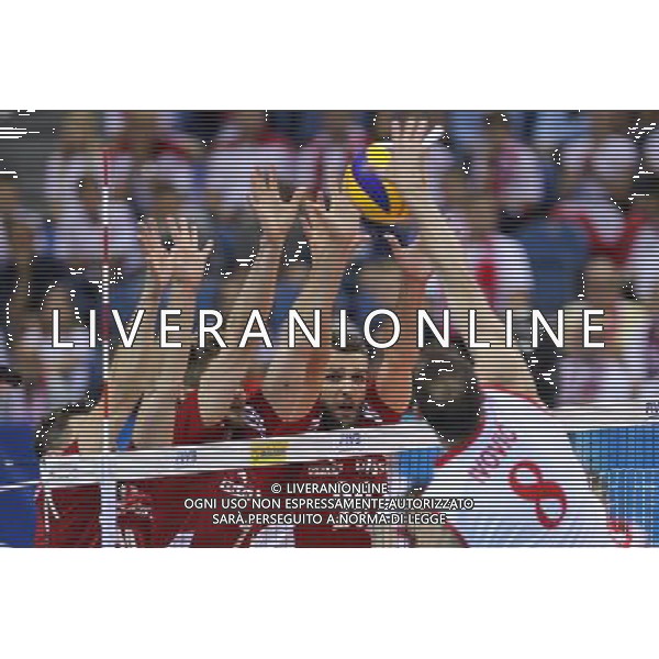 14.07.2016 KRAKOW SIATKOWKA MEZCZYZN LIGA SWIATOWA 2016 TURNIEJ FINALOWY FIVB VOLLEYBALL WORLD LEAGUE FINAL SIX 2016 MECZ POLSKA - SERBIA ( Poland - Serbia ) N/Z MATEUSZ MIKA BLOK FOT MACIEJ GOCLON / FOTONEWS / NEWSPIX.PL --- Newspix.pl /AGENZIA ALDO LIVERANI SAS - ONLY ITALY - EDITORIAL USE ONLY - POLONIA - SERBIA Volley Men World League 2016 torneo finale FIVB VOLLEY WORLD LEAGUE FINAL SIX 2016 - CRACOVIA 14/07/2016 *** Local Caption *** www.newspix.pl mail us: info@newspix.pl call us: 0048 022 23 22 222 --- Polish Picture Agency by Ringier Axel Springer Poland